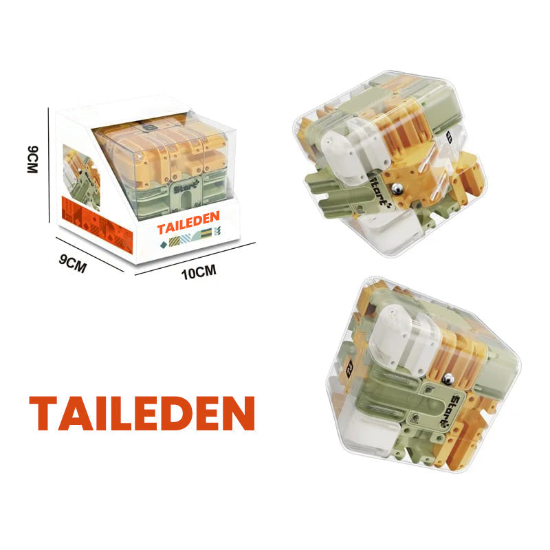 🎁Fun 3D Maze Rolling Cube Puzzle