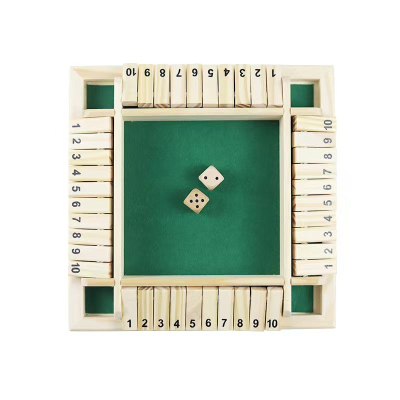 FUNNY FAMILY GAMES-Shut The Box Board Game🎲