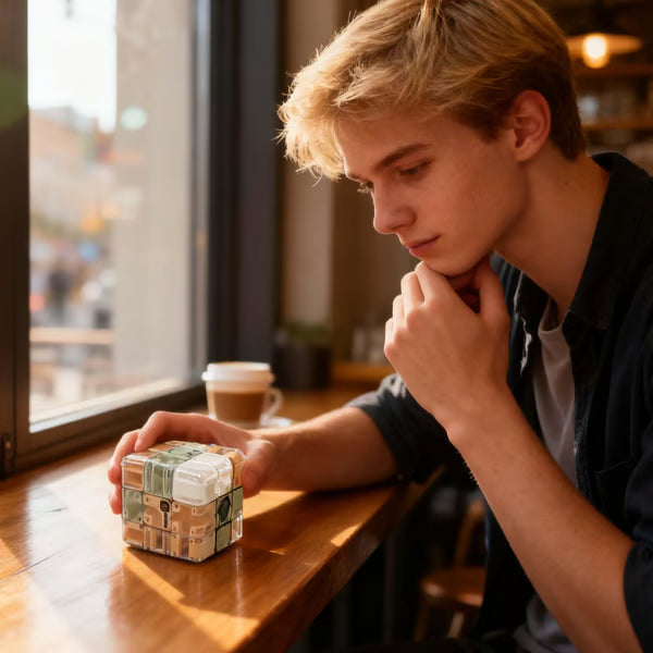 🎁Fun 3D Maze Rolling Cube Puzzle