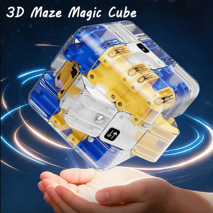 🎁Fun 3D Maze Rolling Cube Puzzle