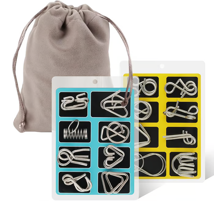 Metal Montessori Puzzle Solving