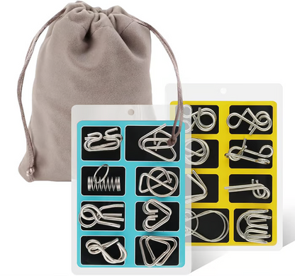 Metal Montessori Puzzle Solving