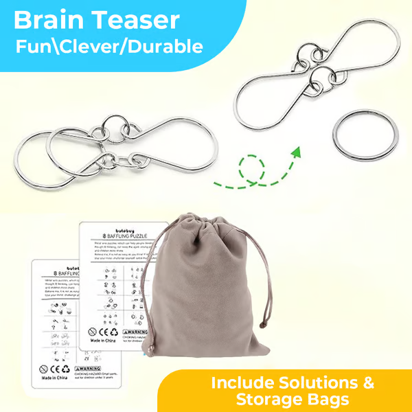 Metal Montessori Puzzle Solving