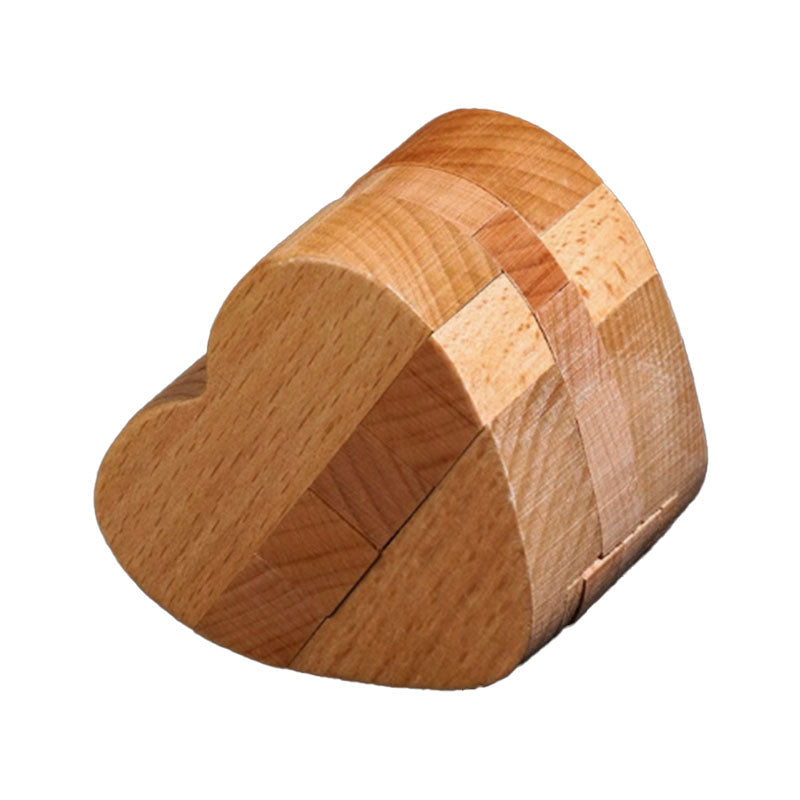 Stimulates Spatial Intelligence, Natural Wood Design, Educational Family Game 🧩🤲