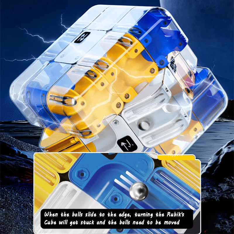 🎁Fun 3D Maze Rolling Cube Puzzle