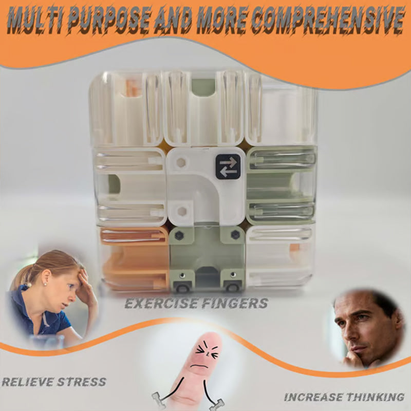 🎁Fun 3D Maze Rolling Cube Puzzle