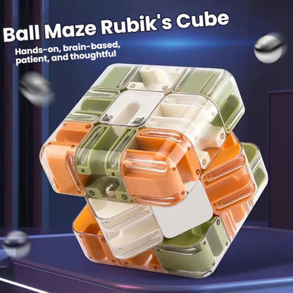 🎁Fun 3D Maze Rolling Cube Puzzle