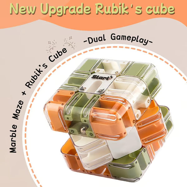 🎁Fun 3D Maze Rolling Cube Puzzle