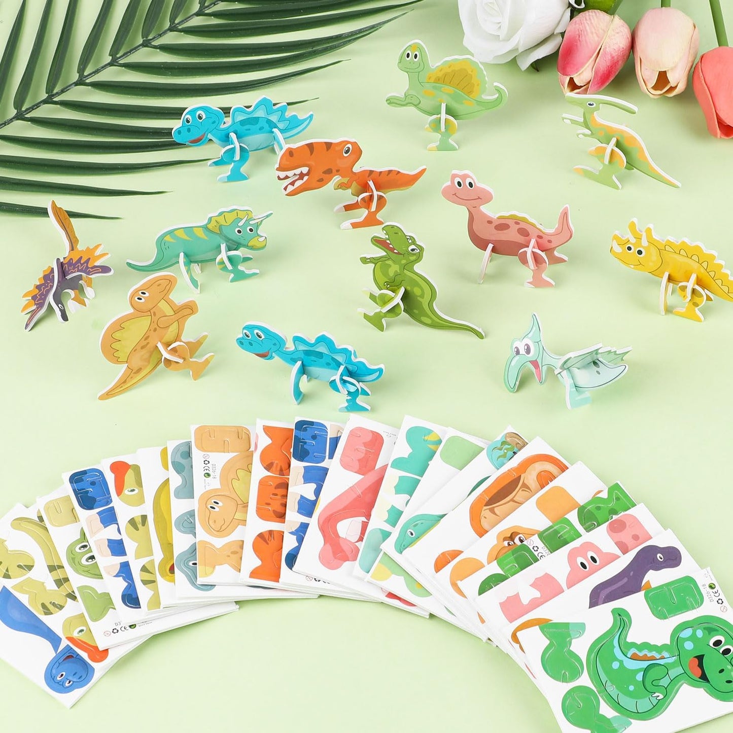 3D Cartoon Jigsaw Set for Kids!