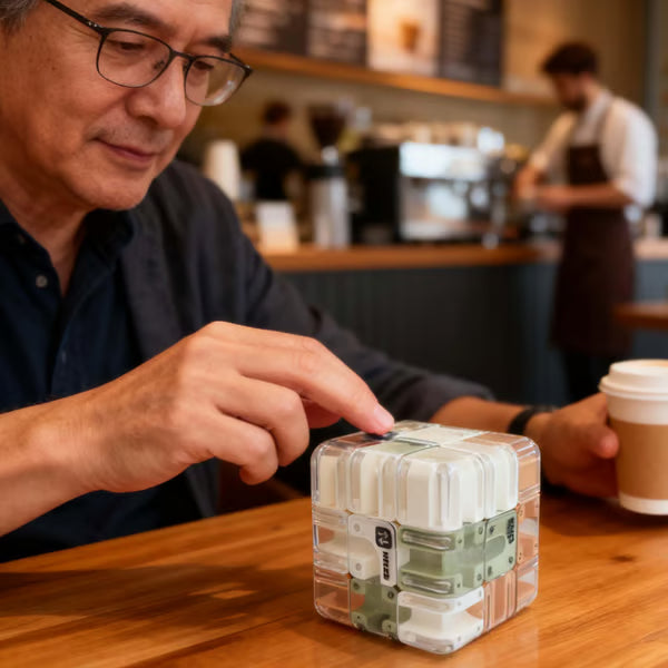 🎁Fun 3D Maze Rolling Cube Puzzle