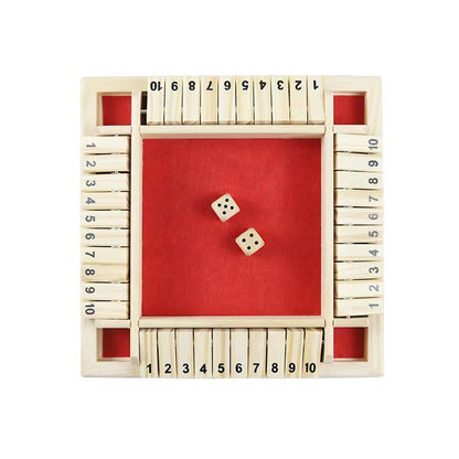 FUNNY FAMILY GAMES-Shut The Box Board Game🎲