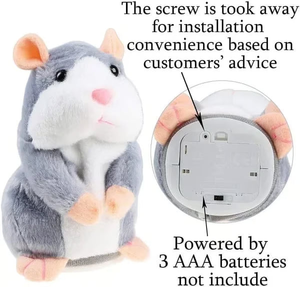 Talking Hamster Plush Toy