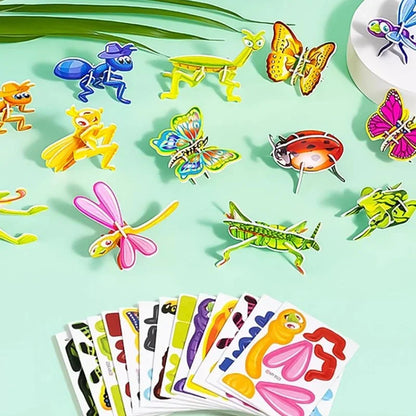 3D Cartoon Jigsaw Set for Kids!