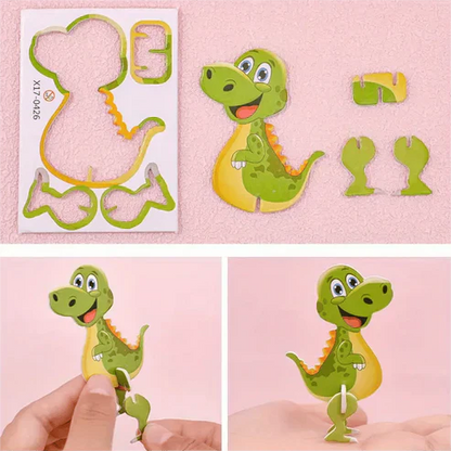 3D Cartoon Jigsaw Set for Kids!