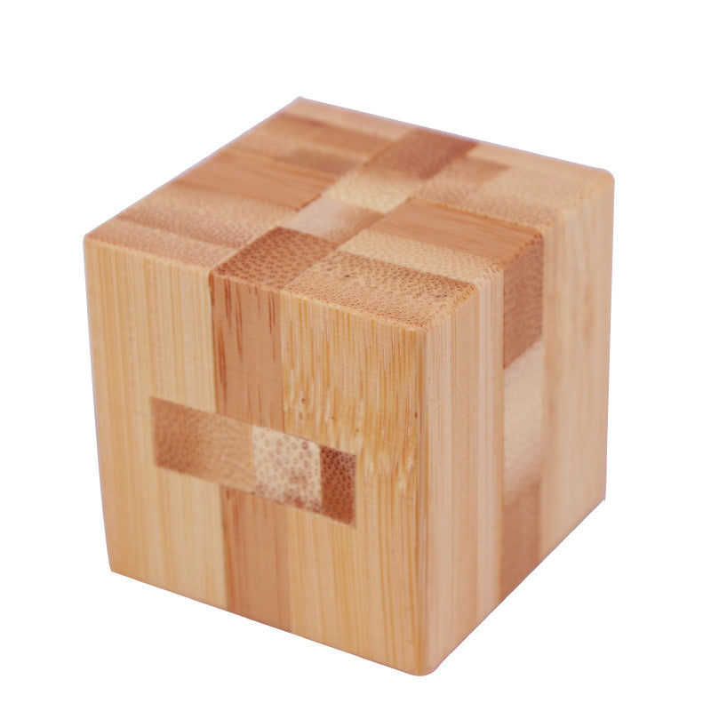 Stimulates Spatial Intelligence, Natural Wood Design, Educational Family Game 🧩🤲